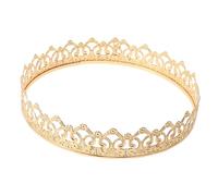 OSALADI Accesorios De La Fiesta Decoración Sombrero De Coronas De Cumpleaños De Los Hombres De La Vendimia Tocado De Oro Del Rey Tiara Metal Dorado