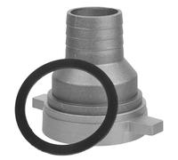 OSALADI Adaptador de Aluminio para Bomba de Agua Motobomba Gasolina, Conector de Manguera Ranurada 3 a 2 Tuerca, Accesorio Resistente para Riego Agrícola y Reparación de Bombas