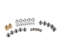 OSALADI Adaptador de Rosca Macho para Trípode y Micrófono Juego Tornillos Metálicos para Montaje de Cámara y Soporte Compatible con Diversos Equipos de Fotografía y Audio