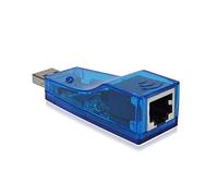 OSALADI Adaptador USB Ethernet LAN Mbps para Pc Portátil con Conexión Plug and Play Compacto Alimentación Externa Diseño Plástico Resistente