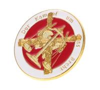OSALADI Alfiler de Traje de Justicia Balanza y Espada en Broche Dorado, Accesorio de Metal para Abogados y Eventos Legales
