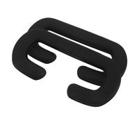 OSALADI Almohadilla Ocular Diseño Ergonómico 2 Piezas para VR en Cuero PU y Esponja, Bloquea la Luz Compatible con HTC Vive Pro para Usuarios con Gafas