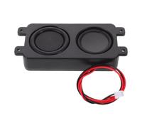 OSALADI Altavoz Dual Compacto de 4ω 3w Cavidad de Audio Optimizada y Rejilla Protectora para Sistemas de Sonido en Configuraciones de Teatro y Monitor de Tv