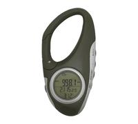 OSALADI Altímetro Barométrico Portátil Barómetro y Termómetro para Montañismo, Carcasa Abs Resistente y Clip Mosquetón para Escalada Segura