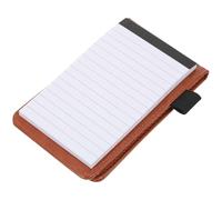 OSALADI Bloc de Notas Portátil A7 Tamaño Pequeño para Oficina y Escuela, Cuaderno de Papel Marrón Ligero, Bloc de Notas de Negocios Multifuncional para Listas y Apuntes