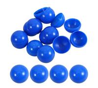 OSALADI Bolas de Lotería para Sorteo de 3 Cm, 25 Piezas, Pelota de Plástico Pvc Azul Abertura para Juegos, Rifas y Actividades de Fiesta, Balones de Juego Reutilizables para Eventos