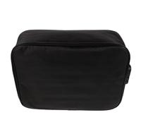 OSALADI Bolsa Organizadora para Documentos con Cierre de Contraseña, 3 Capas de Gran Capacidad, Material Resistente Oxford, Color Negro, Adecuado para Almacenamiento Seguro de Pasaportes