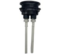 OSALADI Botón De Inodoro Botón De Descarga De Doble Presión Reemplazo De Descarga Botón De Descarga De Inodoro Redondo Universal De 48Mm Varilla Del Tanque De Agua Cisterna De Empuje