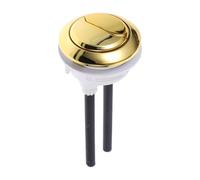 OSALADI Botón Pulsador De Cisterna Reemplazo De Manija Inodoro Doble Descarga Botón Inodoro Dorado