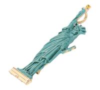 OSALADI Broche de Estatua de Esmalte Verde, Aleación de Zinc Resistente, Diseño Creativo Unisex, Accesorio Versátil para Ropa y Bolsos, Broche de Recuerdo para Turismo y Colección