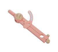 OSALADI brújula matemática geometría Dibujo brújula multifunción Herramienta matemática brújula escribano de brújula para carpintería de lápiz el plastico Rosa
