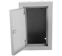 OSALADI Caja De Conexión De Metal Segura Con Cerradura Eléctrica Resistente A La Intemperie