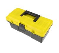 OSALADI Caja de Herramientas Resistente con Cierre Seguro Organizador Multifunción Portátil para Almacenamiento Doméstico Maletín Plástico de Gran Capacidad para Tornillos y Accesorios