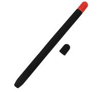 OSALADI Caja de la Pluma Pantalla portalápices Tocar Estuche rígido Pencil Case Estuche lapices de Silicona para lápiz óptico Cubierta del lápiz óptico Gel de sílice Black