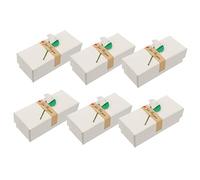 OSALADI Caja De Para Lápiz Labial 6 Unidades Forro De Esponja Decoración De Lirio De Cala Ideal Para San Valentín