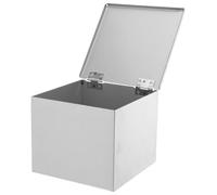 OSALADI Caja Estanca de Acero Inoxidable para Observación Exterior Protección de Punto de Sedimentación Caja Eléctrica de Montaje Superficial con Apertura para Monitoreo Preciso