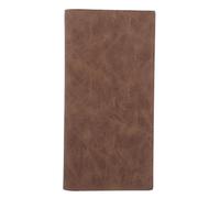 OSALADI Cartera Delgada para Tarjetas y Ventana de Identificación de Piel Sintética Vintage con Ranuras Múltiples para Hombre Adecuado para Viajes y Negocios