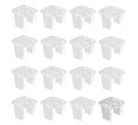 OSALADI Clips de Montaje de Neón LED de 100 Pcs Iluminación Instalar Clips de Fijación de Clips Accesorios de Accesorios para Fiestas de Familia LED de Montaje de Pared de 6 Mm 1. 4X1.