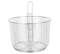 OSALADI Colador de Pasta Resistente al Calor Desgaste Mango Largo de Acero Inoxidable Adecuado para Filtrar Fideos Cocina Casera