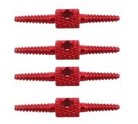 OSALADI Conector para Cable Interno de Freno y Cambio en Aleación de Aluminio, Juego 4 Unidades, Diseñado para Ciclismo de Montaña Sistema de Gestión de Cables Interno