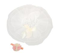 OSALADI Conjunto de Fotografía para Recién Nacida Falda Tutú de y Diadema Floral Ropa y Transpirable para Sesión de Fotos y Shower