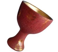 OSALADI Copa Sagrada de Resina para Culto Religioso, Decoración de Altar Vintage, Cáliz de Ceremonia para Sacrificios Domésticos, Adorno Wiccano, Copa de Adoración (1 Unidad)