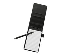 OSALADI Cuadernos de Notas de Bolsillo con Bolígrafo Metálico y Páginas Cuadriculadas para Oficina y Doméstico Compacto y Práctico