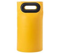 OSALADI Cubo Plegable para Baño de Pies 16l Color Limón, Lavapiés Portátil de Plástico Resistente Diseño Antidesgarro, Conservación de Calor y Uso para Casa, Viajes y Spa de Pies