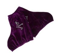 OSALADI Cubrezapatillas Elásticas para Patines de Hielo en Poliéster, Fundas Ajustables para Botas de Hockey y Patinaje Artístico, Unisex, para Uso en Interiores y Exteriores, 7.87X5.90