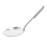 OSALADI Cuchara Coladora de Aluminio de 16 Cm Mango Resistente al Calor, Utensilio de Cocina para Colar Pasta y Alimentos, Colador Manual para Verduras y Fideos, Apta para Uso Doméstico