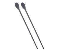 OSALADI Cucharas Mezcladoras Multiusos Mango Cómodo y Diseño Práctico de Silicona Palillos Integrados Doble Uso 1 Par para Cocina Reutilizable