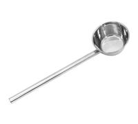 OSALADI Cucharón de Agua de Acero Inoxidable 16 Cm Mango Largo de 45 Cm, Cuchara Multiusos para Cocina y Servicio, Utensilio Resistente para Hogares y Restaurantes