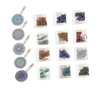 OSALADI de Diamante Datura con Diseño de Mandala Brillante de Piedras de Rhinestone Kit de Manualidades Diy Accesorios Educativos