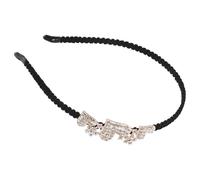 OSALADI Diadema Antideslizante Gemas de Imitación, Banda de Cabello de Moda en Color C Corazón, Tocado Cómodo para Fiesta y Ocasiones Obsequios para Niñas y Mujeres