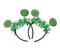 OSALADI Diadema de Fiesta Kiwi Verde 2 Piezas de Fieltro Delicada y Cómoda para Niñas y Reuniones, Accesorio Creativo para Cabello Que Destaca en Cualquier Evento