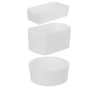 OSALADI Difusor de Luz para Cámara Flash Softbox Blanco de Plástico ABS 3 Piezas Compatible con Godox Tt600/Tt685/V850/V860 II y III It30Pro Adecuado para Fotografía en Estudio y