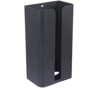 OSALADI Dispensador Magnético para Pañuelos de Cocina, Caja Organizadora Multifuncional de Acero al Carbono Negro, Soporte para Servilletas Doméstico, Contenedor Compacto para