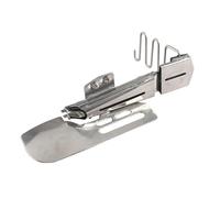 OSALADI Dobladilladora Carpeta de Bordes Resistente para Máquina de Coser en Ángulo Recto Herramienta de Encuadernación Overlock Doble Pliegue 1/4 (0,6 Cm) para Accesorios de Costura