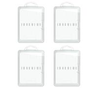 OSALADI Estuche Diseño Compacto y Fácil de Limpiar 4 Cabezales de Cepillo de Dientes Eléctrico para Compatible Hx6013 Hx6063 Adecuado para Viajes y Uso en Gimnasio
