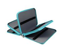 OSALADI Estuche para Lápices Cremallera De Cuero Bolsa Plegable para Guardar Bolígrafos y Obras De Arte para Dibujar Exteriores