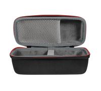 OSALADI Estuche Rígido Negro para Altavoces Inalámbricos Protección Antirayaduras, Material EVA y Nylon, Caja de Almacenamiento Multifuncional para Artículos Pequeños
