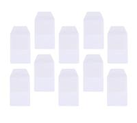 OSALADI Estuches para Bolígrafos Médicos de PVC Blanco 10 Unidades Organizador Portátil para Bolígrafos Tamaño Pequeño y Seguro para Enfermeras y Doctores