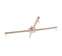OSALADI Expositor de Carillones de Viento de Madera sin Pintar para Colgar en Cuna Kit DIY para Decoración Infantil y Uso en Hogar o Escuela