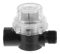 OSALADI Filtro En Línea Con Rosca Interior 1/2 14, Purificador De Agua Negro Para Bomba De Jardín, Filtro Anticontaminación Para Protección y Uso Industrial Doméstico