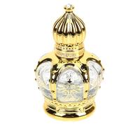 OSALADI Frasco Roll-On de Vidrio de 12 Ml Botella Recargable para Aceites Esenciales y Perfume Color Dorado Portátil para Viajes y Uso Diario Frasco de Aceite Esencial Seguro y