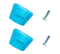 OSALADI Freno Doble para Patines de Cuatro Ruedas Transparente Azul Instalación Fácil y Material Resistente para Uso Prolongado en Entrenamiento de Patinaje