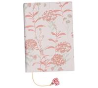 OSALADI Funda de Tela para Libro Protectora Decorativa con Marcador Práctico y Diseño Floral Suave para Libros de