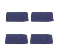 OSALADI Funda Protectora para Bolígrafos de Bolsillo 4 Piezas Organizador Portátil de Cuero Sintético Azul Marino Tamaño Pequeño 16X8 CM Portalápices Antipérdida para Enfermeras y Uso