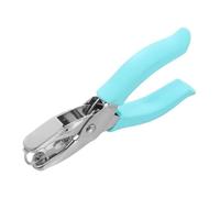 OSALADI golpe manual Puncher de agujeros para la en espiral perforadora para cuaderno perforadora de un solo papel a mano 金属包胶