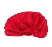 OSALADI Gorro de Dormir de Seda para Mujer Gorro de Seda Transpirable para Uso Nocturno Posparto Pelo Rizado